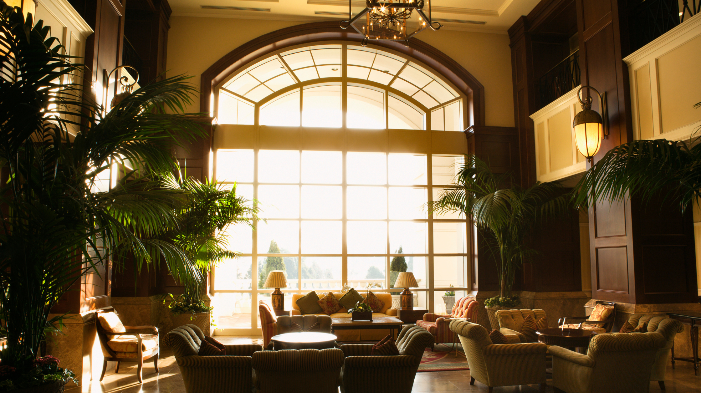 UK Luxury Hotel Lounge